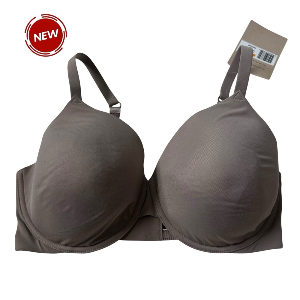 True & Co Women True Body Convertible Underwire TShirt Bra Mauve 36DD NWT | 52-9